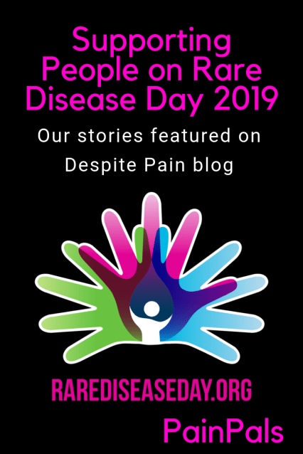Rare Disease day 2019 pin
