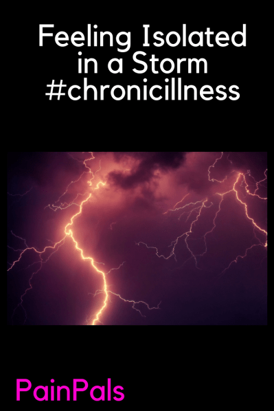 Feeling Isolated in a Storm