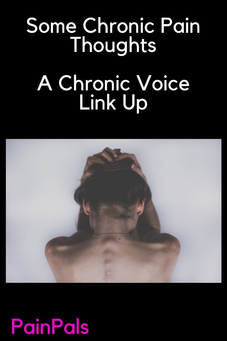 Some chronic pain thoughts